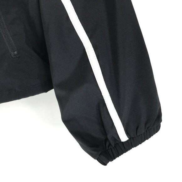 NEW JoyLab Cropped Fit Sweatshirt / Jacket Women's Plus XXL Black 1/4 Zip Active - Picture 4 of 12